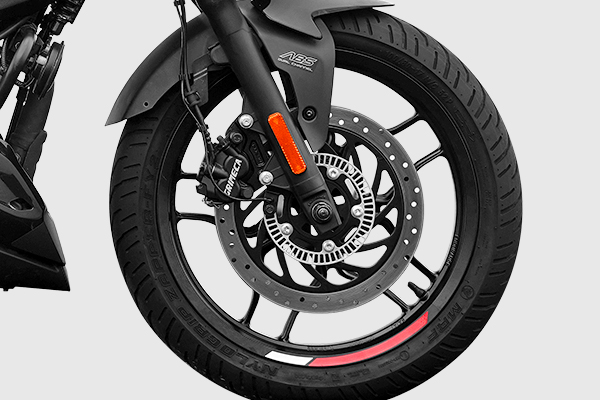 pulsar f250 disc brake with ABS technology