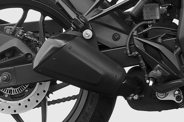 pulsar f250 sporty exhaust